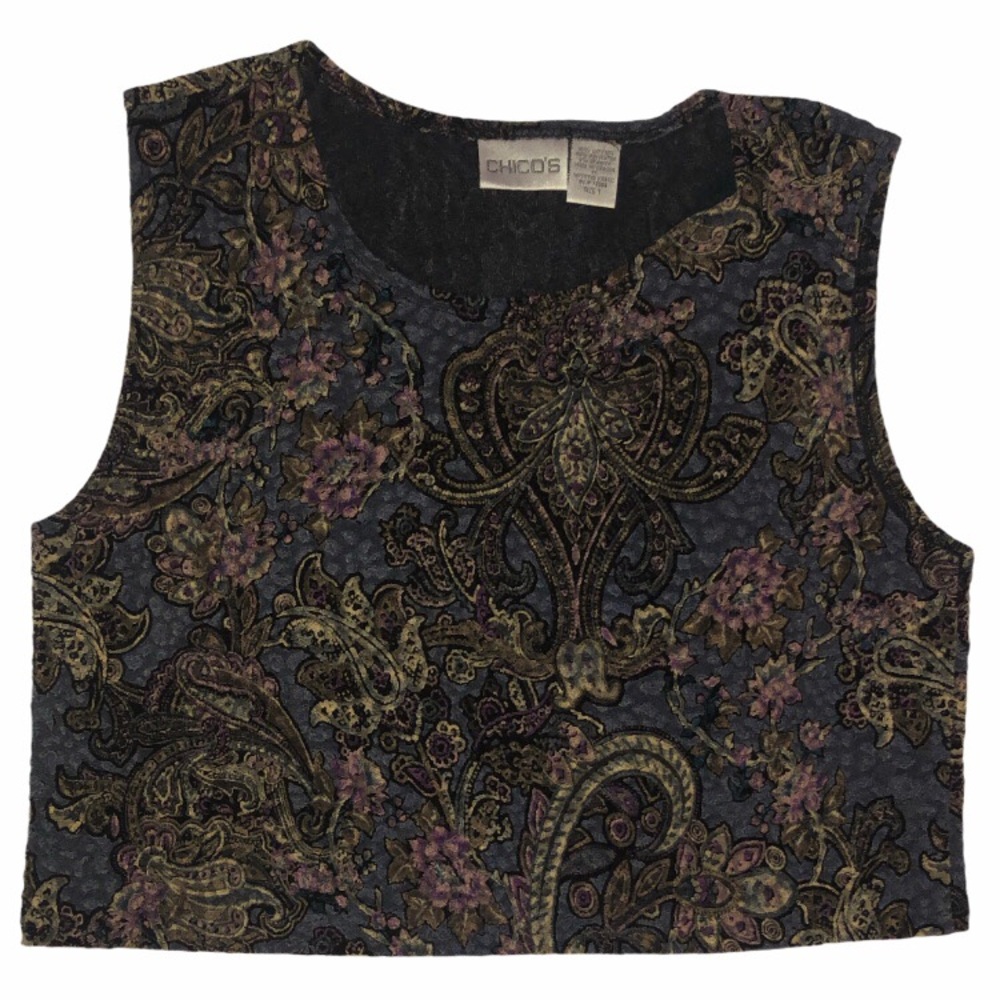 CHICOS CUSTOM CROP TANK